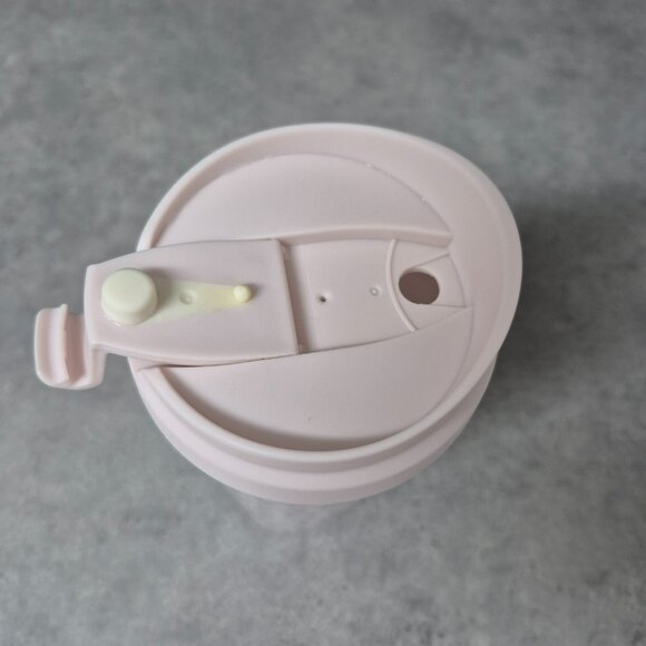 Kate Spade New York Heart Knot Thermal Travel Mug Pink Pearl 16oz - Picture 6 of 9